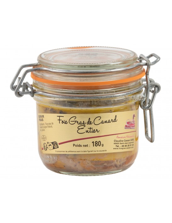 Foie entier 180g Foie entier 180g